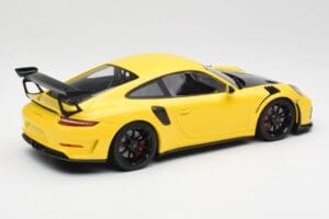 Porsche 911 991.2 GT3 RS Jaune avec Jantes Noires Minichamps 1:18 155068231 Métal Moulé — image 2 sur 6