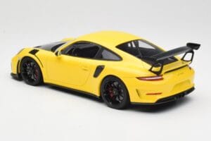 Porsche 911 991.2 GT3 RS Jaune avec Jantes Noires Minichamps 1:18 155068231 Métal Moulé — image 5 sur 6