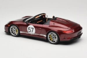 Porsche 911 991.2 Speedster Heritage Edition Cherry Metallic GT Spirit 1:18 GT929 Résine — image 5 sur 6
