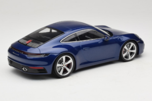 Porsche 911 992 Carrera 4S Blue Metallic Minichamps 1:18 153067327 Métal Moulé — image 2 sur 6