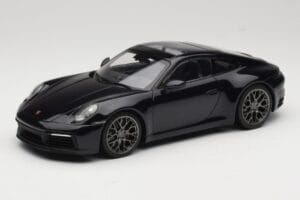 Porsche 911 992 Carrera 4S Blue Metallic Minichamps 1:18 155067321 Métal Moulé