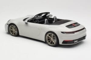 Porsche 911 992 Carrera 4S Cabriolet Gris Minichamps 1:18 155067335 Métal Moulé — image 5 sur 6