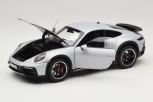 Porsche 911 992 Dakar Ice Grey Metallic Norev 1:18 187242 Métal Moulé — image 2 sur 8