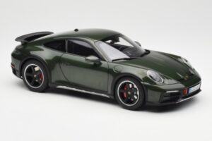 Porsche 911 992 Dakar Oak Vert Métallique Norev 1:18 187241 Métal Moulé — image 7 sur 9