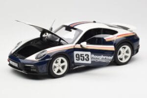 Porsche 911 992 Dakar Rough Roads Norev 1:18 187240 Métal Moulé — image 2 sur 9