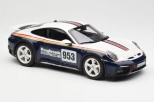 Porsche 911 992 Dakar Rough Roads Norev 1:18 187240 Métal Moulé — image 7 sur 9