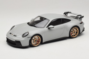 Porsche 911 992 GT3 Chalk Jantes Dorées Minichamps 1:18 117069001 Métal Moulé