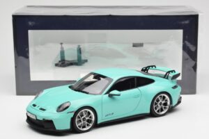 Porsche 911 992 GT3 Mint Vert Norev 1:18 187316 Métal Moulé — image 8 sur 8