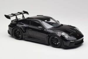 Porsche 911 992 GT3 RS Noir & Jantes Noires Concept Minichamps 1:18 911992003 Métal Moulé — image 6 sur 8