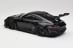 Porsche 911 992 GT3 RS Noir & Jantes Noires Concept Minichamps 1:18 911992003 Métal Moulé — image 7 sur 8