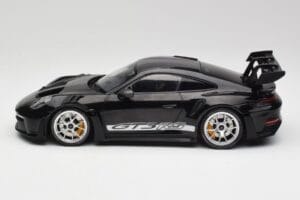Porsche 911 992 GT3 RS Noir Avec Jantes Argent Minichamps 1:18 155062231 Métal Moulé — image 3 sur 6