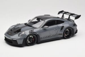 Porsche 911 992 GT3 RS Crayon Weissach Package & Black Wheels Minichamps 1:18 110062024 Métal Moulé