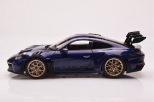 Porsche 911 992 GT3 RS Gentian Bleu Métallique Norev 1:18 187363 Métal Moulé — image 4 sur 8