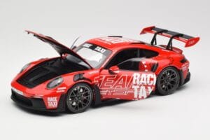 Porsche 911 992 GT3 RS Getspeed Race Taxi Guards Red Minichamps 1:18 110062040 Métal Moulé — image 2 sur 8