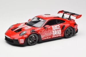 Porsche 911 992 GT3 RS Getspeed Race Taxi Guards Red Minichamps 1:18 110062040 Métal Moulé