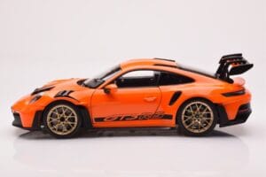 Porsche 911 992 GT3 RS Gulf Orange Norev 1:18 187360 Métal Moulé — image 4 sur 8