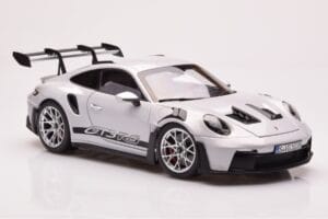 Porsche 911 992 GT3 RS Ice Gris Norev 1:18 187359 Métal Moulé — image 6 sur 8