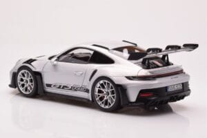 Porsche 911 992 GT3 RS Ice Gris Norev 1:18 187359 Métal Moulé — image 7 sur 8