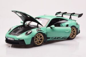 Porsche 911 992 GT3 RS Mint Vert Norev 1:18 187362 Métal Moulé — image 2 sur 8