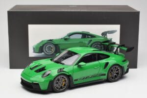 Porsche 911 992 GT3 RS Python Vert Norev 1:18 WAP0212820RGT3 Métal Moulé — image 8 sur 8