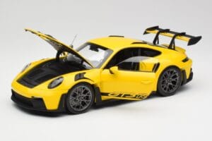 Porsche 911 992 GT3 RS Racing Jaune Norev 1:18 WAP0212810RGT3 Métal Moulé — image 2 sur 8