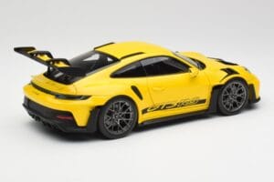 Porsche 911 992 GT3 RS Racing Jaune Norev 1:18 WAP0212810RGT3 Métal Moulé — image 3 sur 8