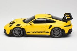 Porsche 911 992 GT3 RS Racing Jaune Norev 1:18 WAP0212810RGT3 Métal Moulé — image 4 sur 8