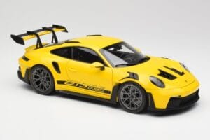 Porsche 911 992 GT3 RS Racing Jaune Norev 1:18 WAP0212810RGT3 Métal Moulé — image 6 sur 8