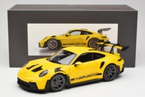 Porsche 911 992 GT3 RS Racing Jaune Norev 1:18 WAP0212810RGT3 Métal Moulé — image 8 sur 8