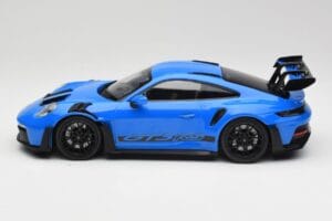 Porsche 911 992 GT3 RS Shark Bleu & Roues Noires Minichamps 1:18 153062233 Métal Moulé — image 3 sur 6