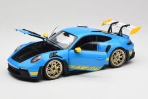 Porsche 911 992 GT3 RS Shark Bleu & Jaune Decor Concept Minichamps 1:18 911992001 Métal Moulé — image 2 sur 8