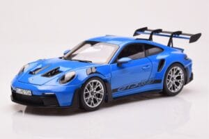 Porsche 911 992 GT3 RS Sharkblue Norev 1:18 187358 Métal Moulé