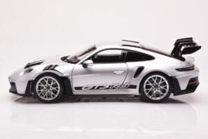 Porsche 911 992 GT3 RS Argent Métallique Norev 1:18 187357 Métal Moulé — image 4 sur 8