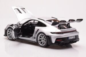 Porsche 911 992 GT3 RS Argent Métallique Norev 1:18 187357 Métal Moulé — image 5 sur 8