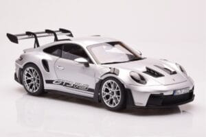 Porsche 911 992 GT3 RS Argent Métallique Norev 1:18 187357 Métal Moulé — image 6 sur 8