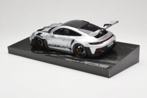 Porsche 911 992 GT3 RS Argent Weissach Package Minichamps 1:18 110062020 Métal Moulé — image 7 sur 8