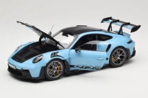 Porsche 911 992 GT3 RS Weissach Pack Gulf Blue Norev 1:18 187367 Métal Moulé — image 2 sur 8
