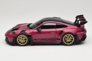 Porsche 911 992 GT3 RS Weissach Package Ruby Star Norev 1:18 187370 Métal Moulé — image 4 sur 8