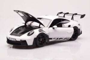Porsche 911 992 GT3 RS Blanc Norev 1:18 187361 Métal Moulé — image 2 sur 8