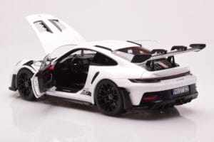 Porsche 911 992 GT3 RS Blanc Norev 1:18 187361 Métal Moulé — image 5 sur 8