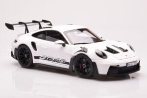 Porsche 911 992 GT3 RS Blanc Norev 1:18 187361 Métal Moulé — image 6 sur 8