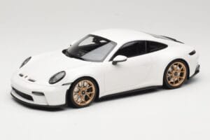 Porsche 911 992 GT3 Touring Blanc Neodyme Wheels Minichamps 1:18 117069022 Métal Moulé