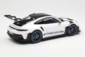 Porsche 911 992 GT3 Weissach Package Blanc & Bleu Indigo Norev 1:18 187353 Métal Moulé — image 3 sur 8