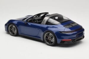 Porsche 911 992 Targa 4 GTS Blue Metallic Minichamps 1:18 155061060 Métal Moulé — image 5 sur 6