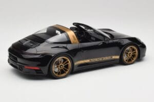 Porsche 911 992 Targa Porsche Design Noir & Or Concept Minichamps 1:18 PORSCHE001 Métal Moulé — image 2 sur 6