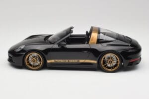 Porsche 911 992 Targa Porsche Design Noir & Or Concept Minichamps 1:18 PORSCHE001 Métal Moulé — image 3 sur 6