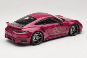Porsche 911 992 Turbo S Coupe Sport Design Rouge Minichamps 1:18 113069075 Métal Moulé — image 3 sur 8