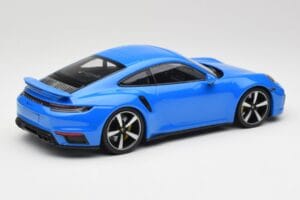 Porsche 911 992 Turbo S Gentian Bleu Minichamps 1:18 155069074 Métal Moulé — image 2 sur 6