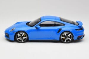 Porsche 911 992 Turbo S Gentian Bleu Minichamps 1:18 155069074 Métal Moulé — image 3 sur 6