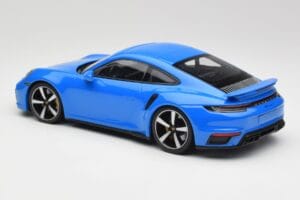 Porsche 911 992 Turbo S Gentian Bleu Minichamps 1:18 155069074 Métal Moulé — image 5 sur 6